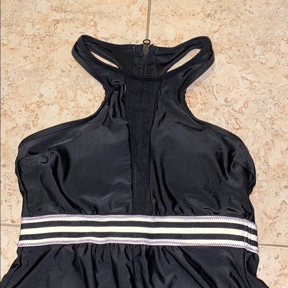 NWOT Black Sexy Sporty one piece - Picture 2 of 5